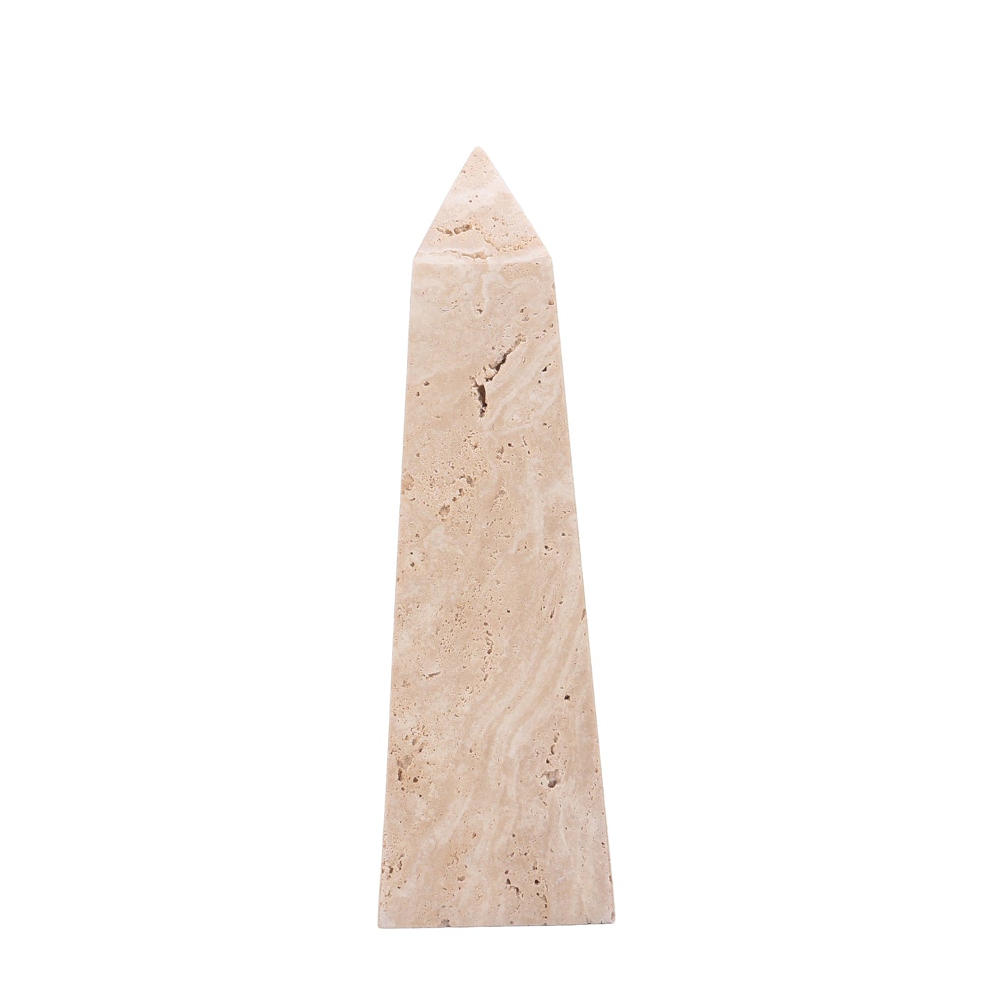 CAC10722-KM Obelisks Large Sculpture - Beige