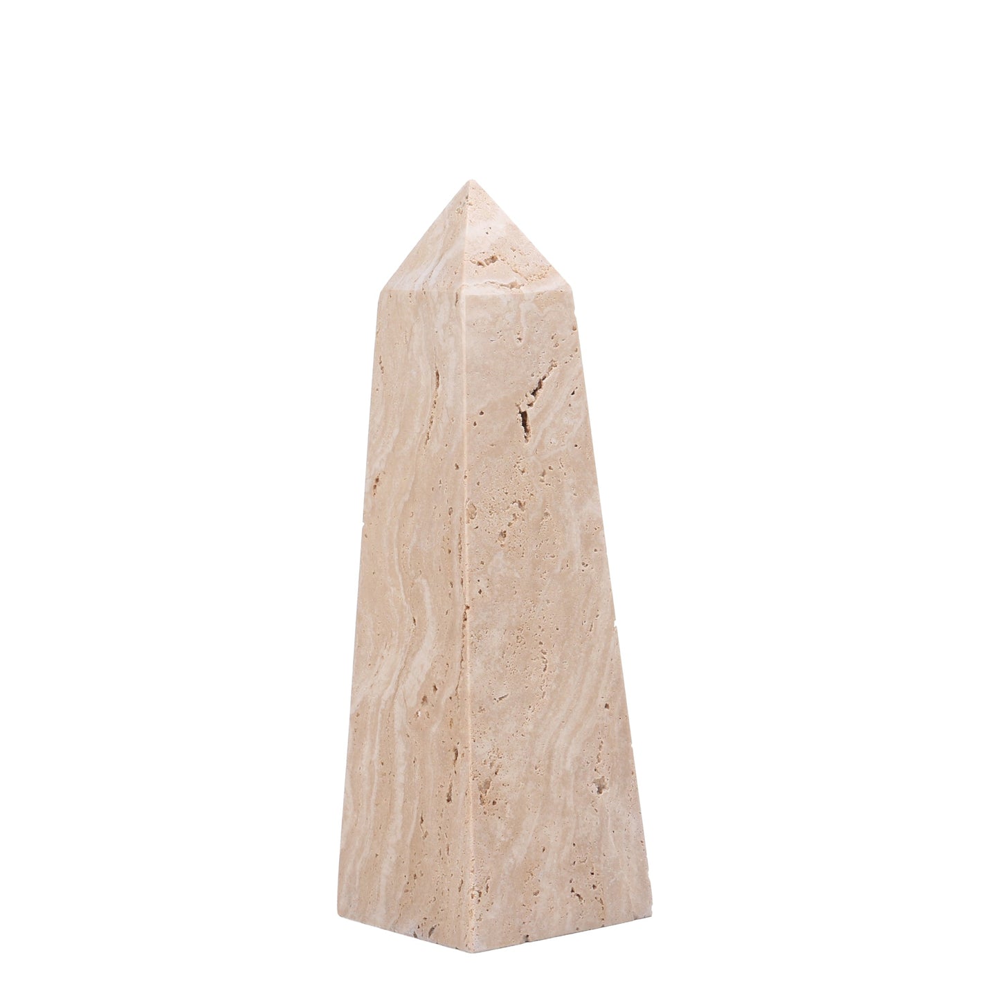CAC10722-KM Obelisks Large Sculpture - Beige