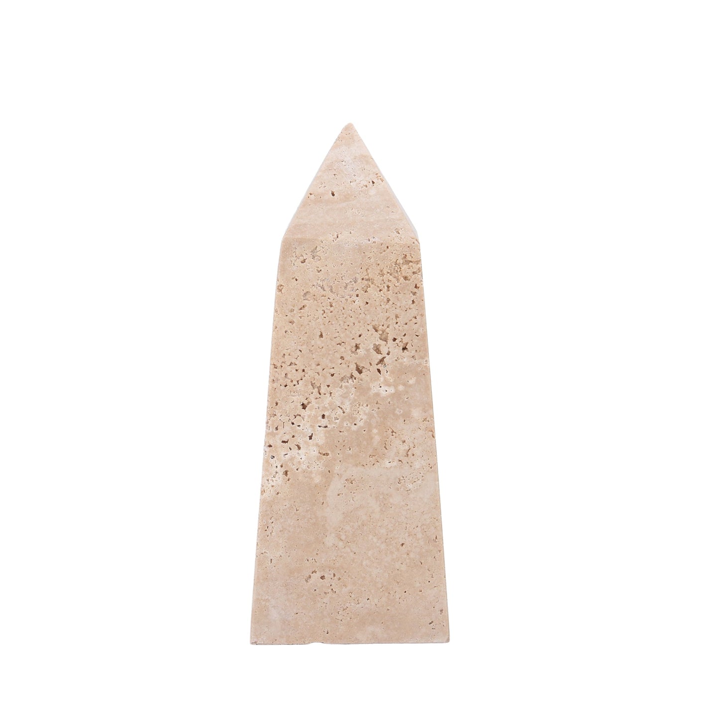 CAC10723-KM Obelisks Small Sculpture - Beige