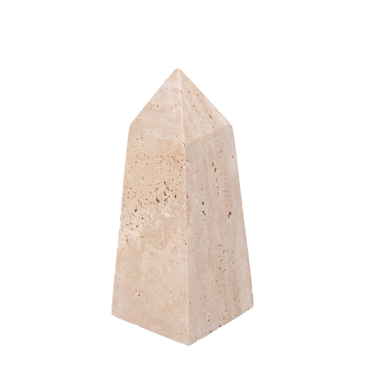 CAC10723-KM Obelisks Small Sculpture - Beige