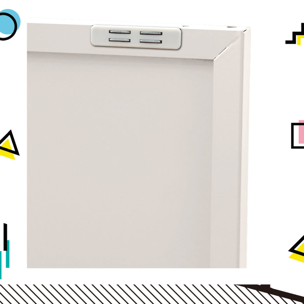 ArtissIn Buffet Sideboard Metal Cabinet - BASE White