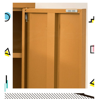 ArtissIn Buffet Sideboard Metal Cabinet - SWEETHEART Yellow