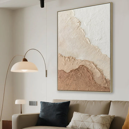 CAR12194-CLO 80 x 120cm Framed Canvas - Natural