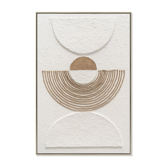 CAR12205-CLO 80 x 120cm Framed Canvas - Natural