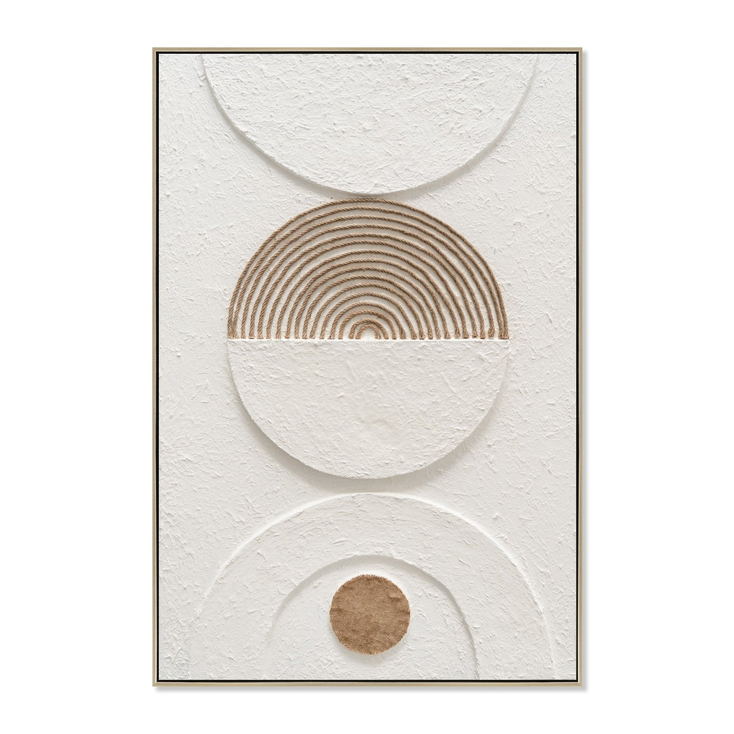 CAR12206-CLO 80 x 120cm Framed Canvas - Natural