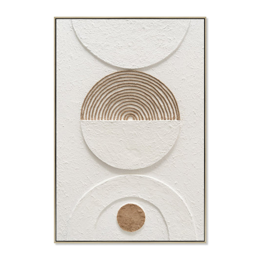 CAR12206-CLO 80 x 120cm Framed Canvas - Natural