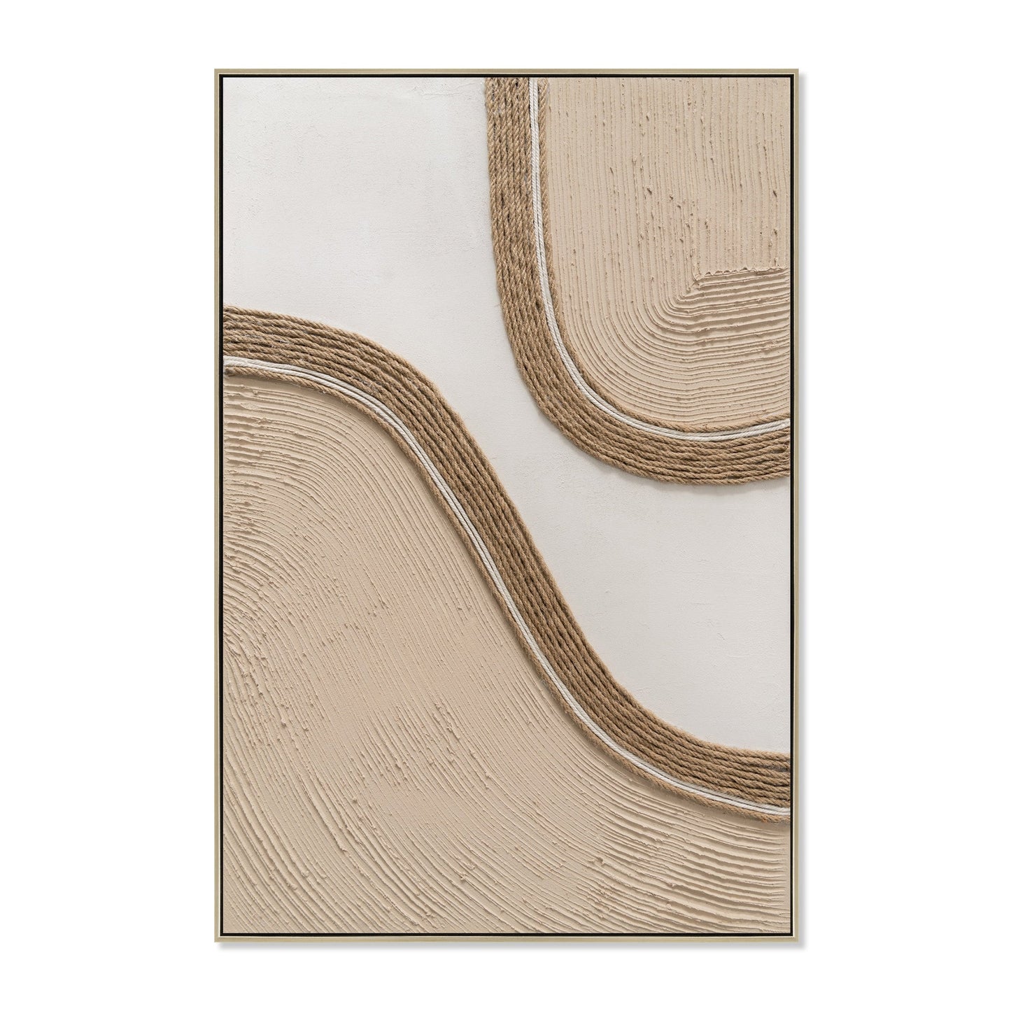 CAR12208-CLO 60 x 90cm Framed Canvas - Natural