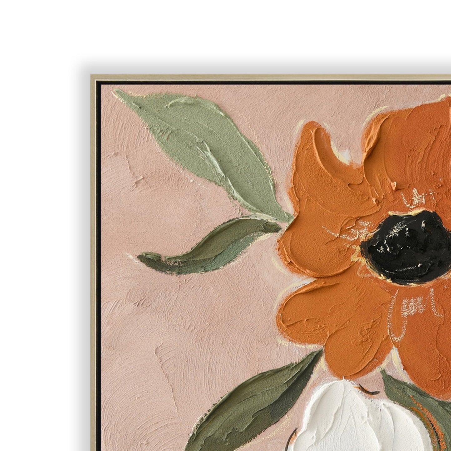 CAR12217-CLO 80 x 100cm Framed Canvas - Natural