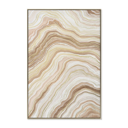 CAR12249-CLO 80 x 120cm Framed Canvas - Natural