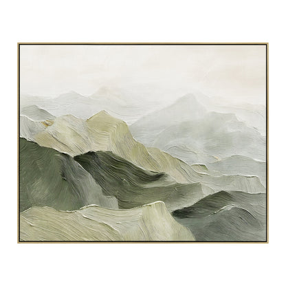 CAR12307-CLO 150 x 100cm Framed Canvas - Light Natural