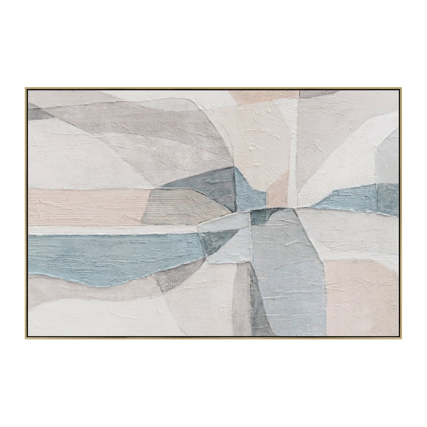 CAR12310-CLO 120 x 80cm Framed Canvas - Light Natural