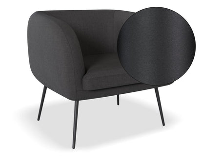 Amour Lounge Chair - Storm Grey
