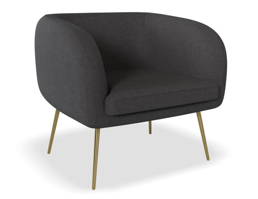 Amour Lounge Chair - Storm Grey