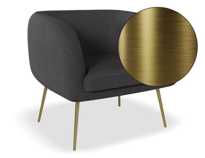 Amour Lounge Chair - Storm Grey