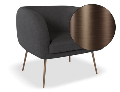 Amour Lounge Chair - Storm Grey