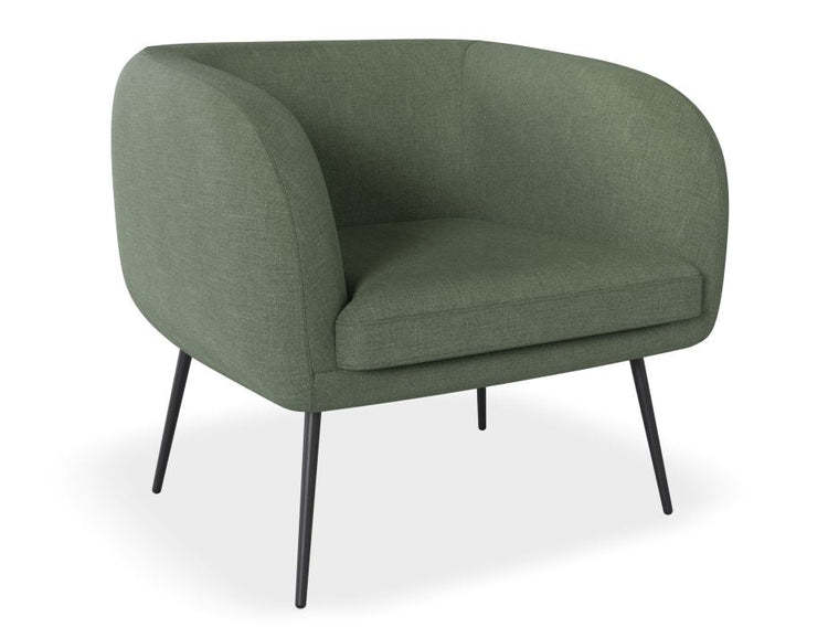 Amour Lounge Chair - Kelp Green