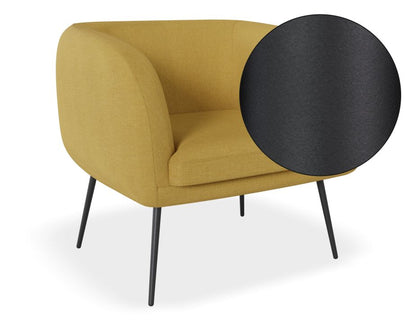 Amour Lounge Chair - Tuscan Yellow