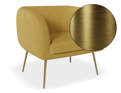 Amour Lounge Chair - Tuscan Yellow