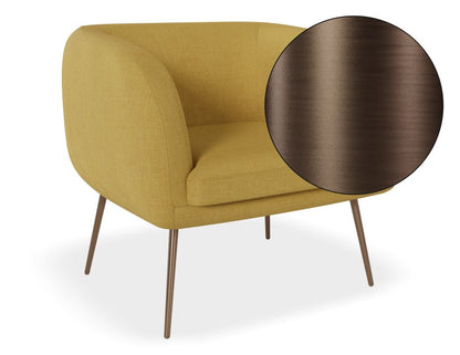 Amour Lounge Chair - Tuscan Yellow