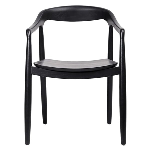 Astrid Ashwood Dining Chair - Black