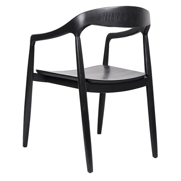 Astrid Ashwood Dining Chair - Black