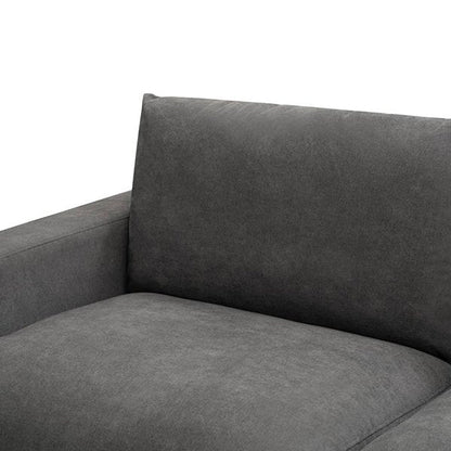 Hastings 2.5 Seater Fabric Sofa Lounge - Dark Grey