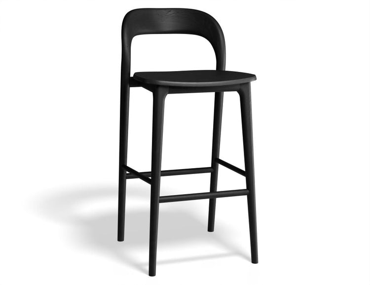 Mia Stool - Black  - 75cm Seat heigh (High Bar)