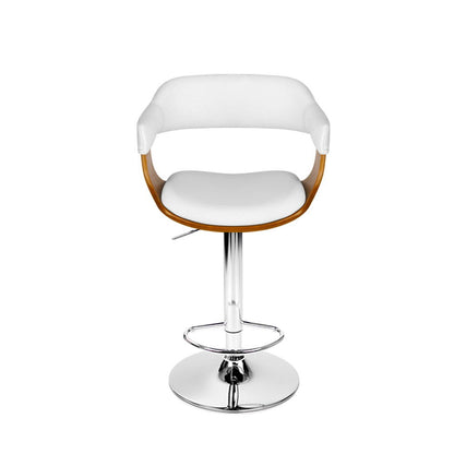 Artiss Wooden Bar Stool - White