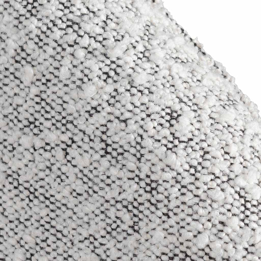 King Sized Bed Frame - Pepper Boucle