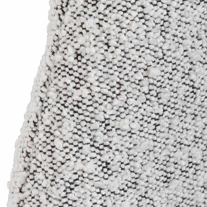 Single Sized Bed Frame - Pepper Boucle with Storage