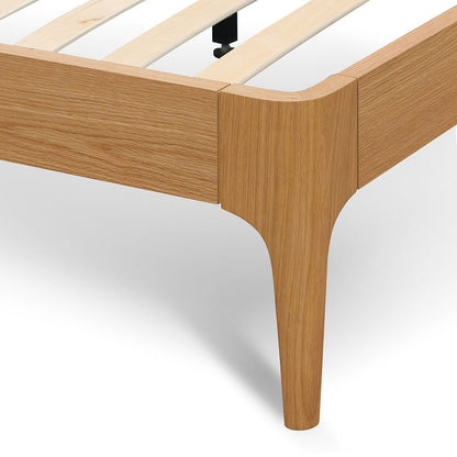 Queen Bed Frame - Natural Oak