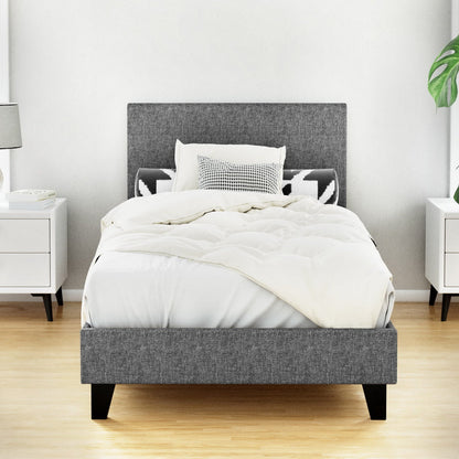 Artiss Neo Bed Frame Fabric - Grey Single