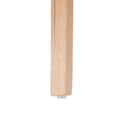 Natural Bar Stool - Grey Seat