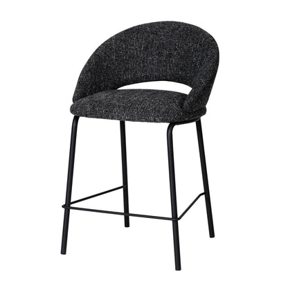 White Bar Stool - Pale Beige (Set of 2)