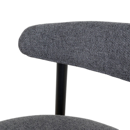 65cm Bar Stool - Slate Charcoal (Set of 2)