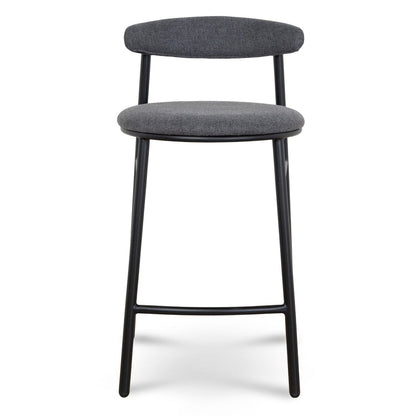 65cm Bar Stool - Slate Charcoal (Set of 2)