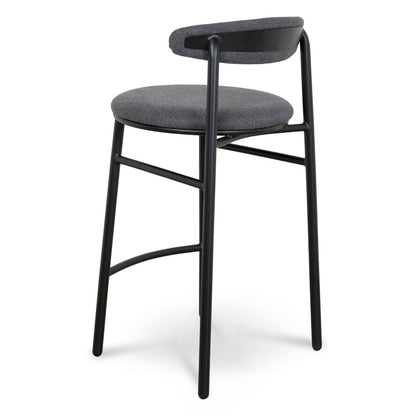 65cm Bar Stool - Slate Charcoal (Set of 2)