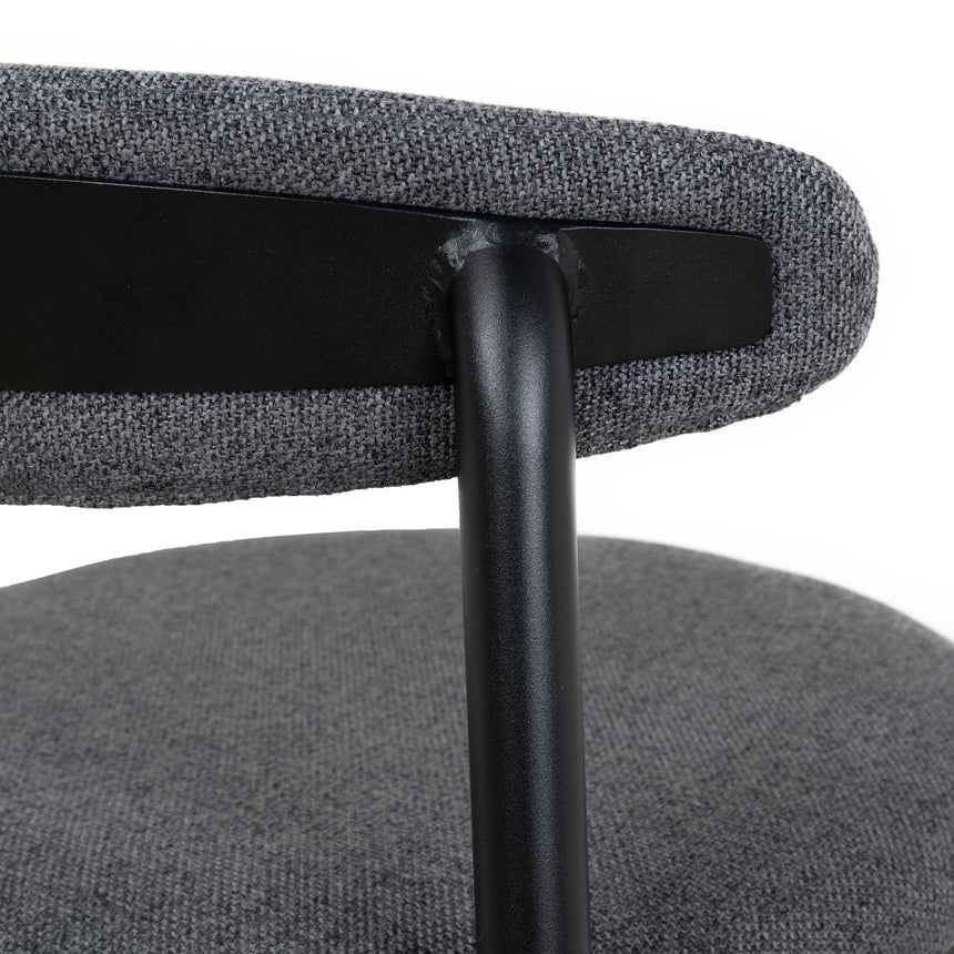 65cm Bar Stool - Slate Charcoal (Set of 2)