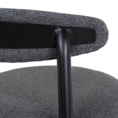 65cm Bar Stool - Slate Charcoal (Set of 2)