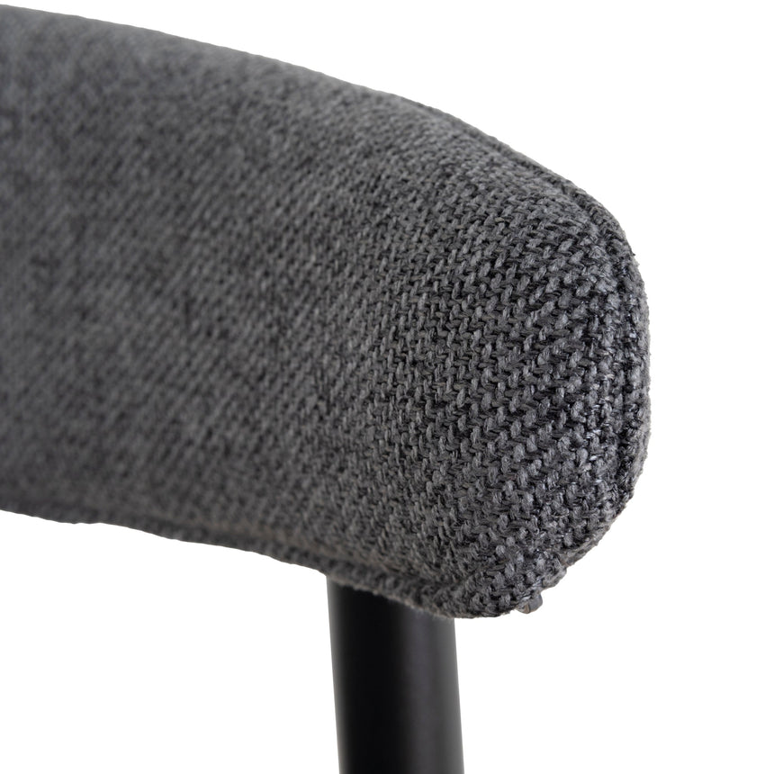 65cm Bar Stool - Slate Charcoal (Set of 2)