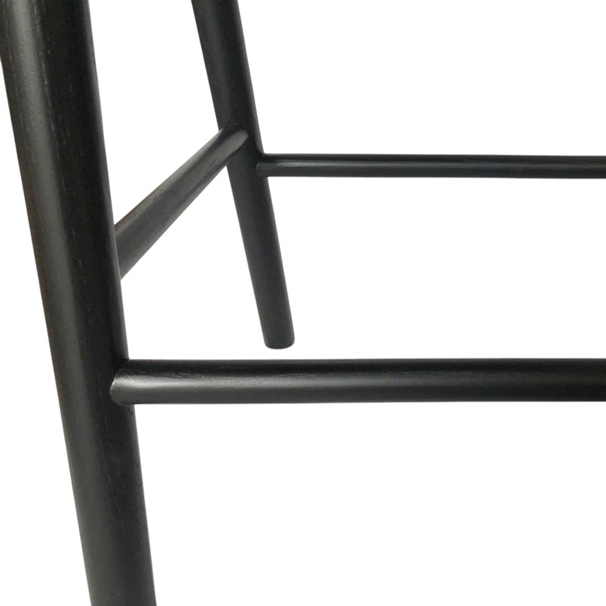Marlow 65cm Bar Stool – Full Black – view 9