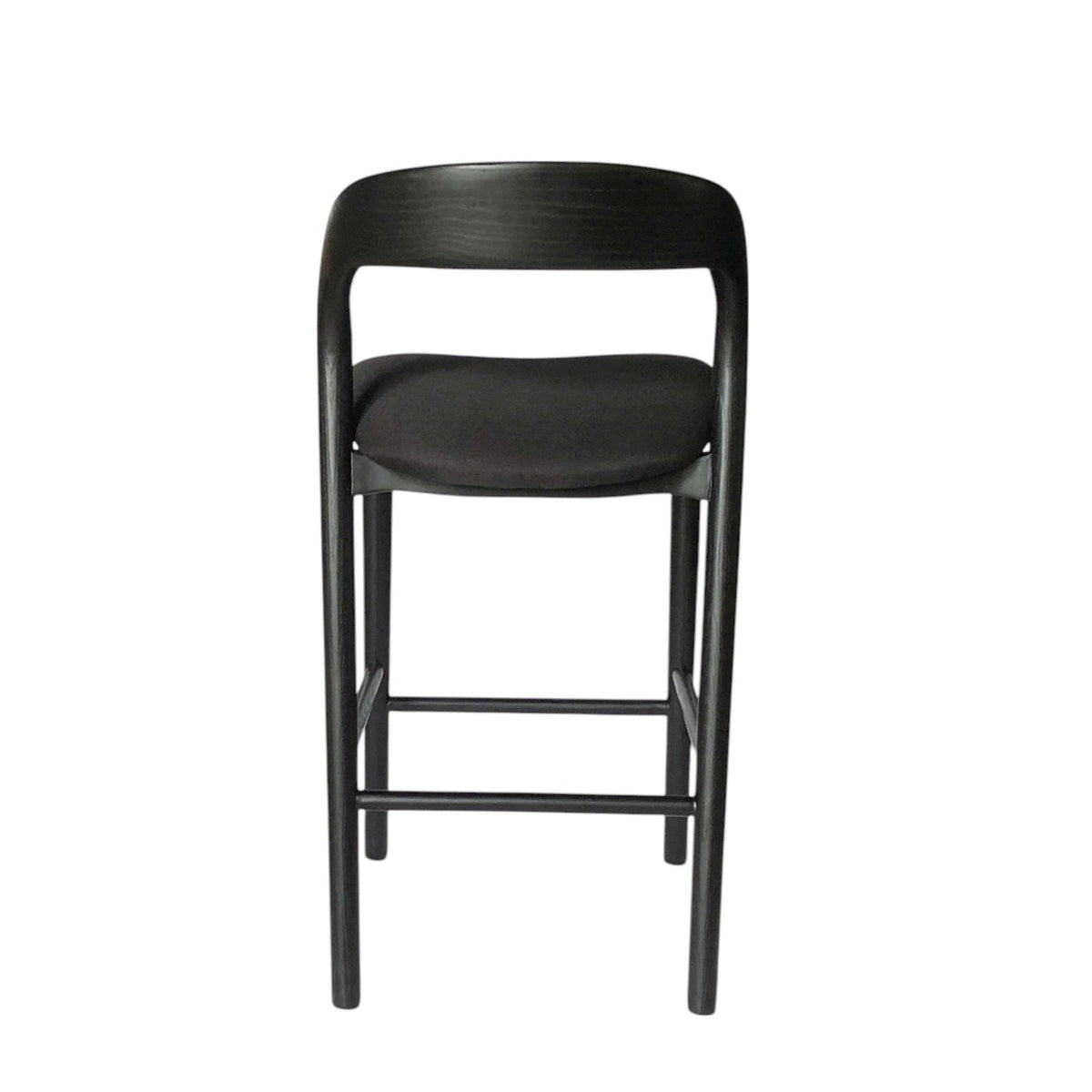 Marlow 65cm Bar Stool – Full Black – view 5
