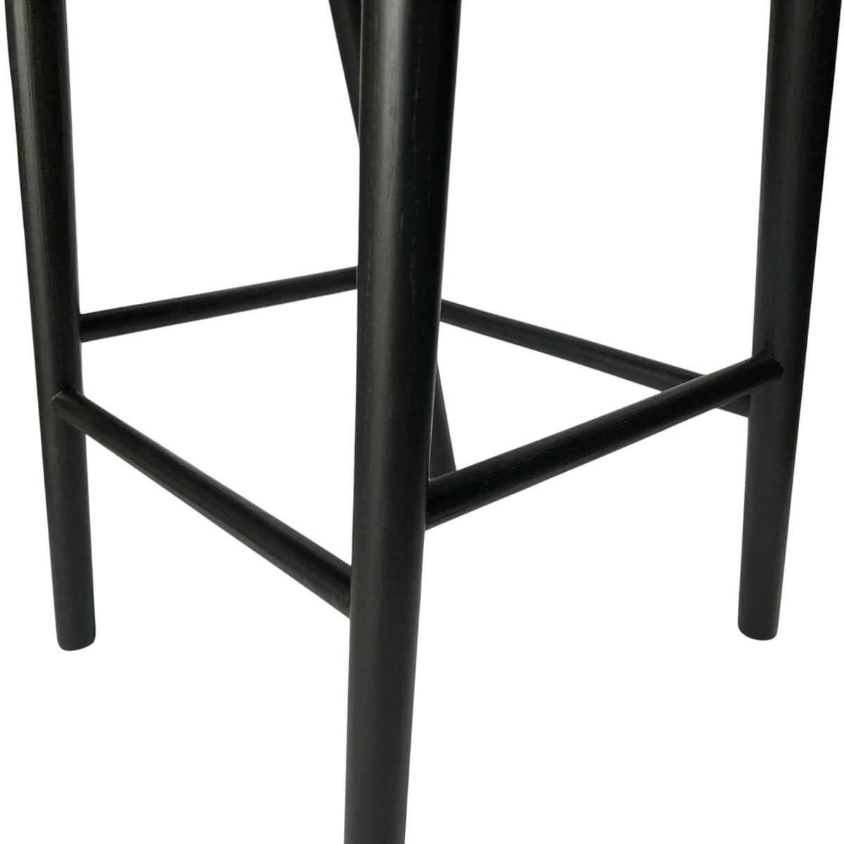 Marlow 65cm Bar Stool – Full Black – view 8