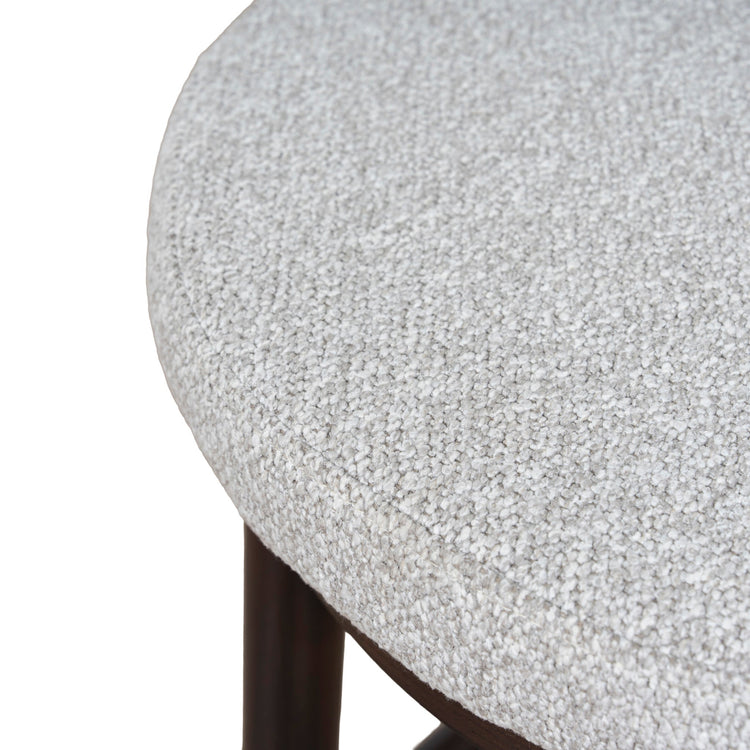 Adir 66cm Bar Stool – Brown Oak, Clay Grey – view 9