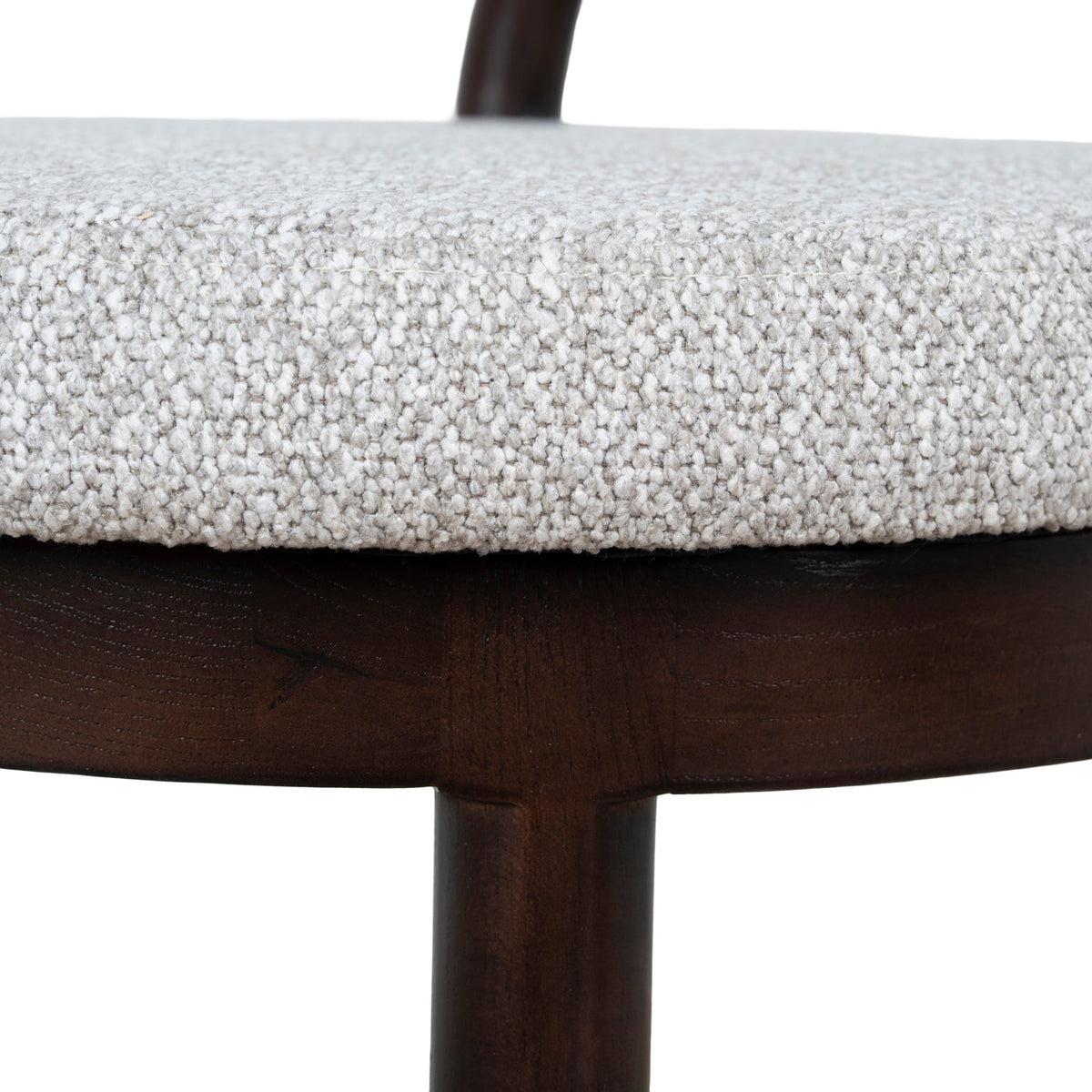 Adir 66cm Bar Stool – Brown Oak, Clay Grey – view 7