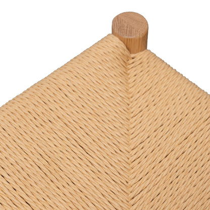 Erika 65cm Rattan Bar Stool - Natural