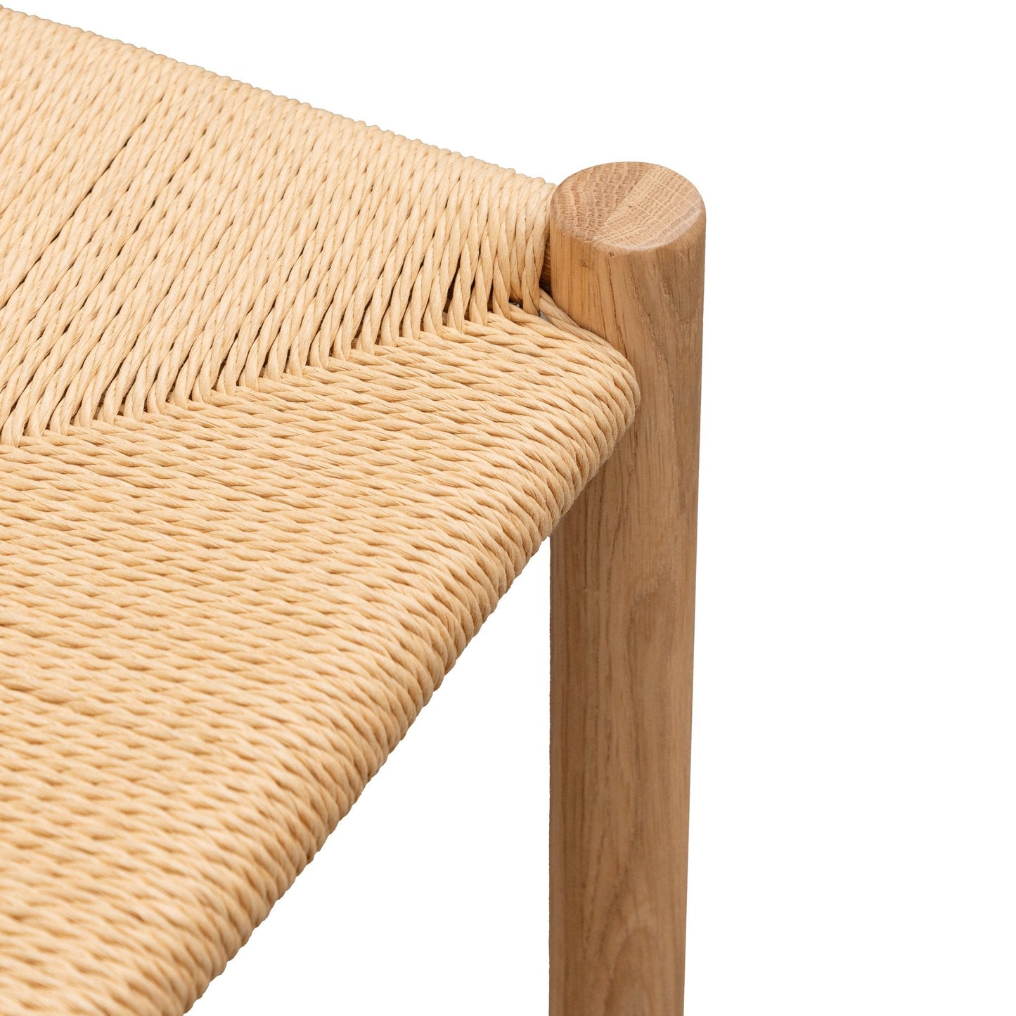 Erika 65cm Rattan Bar Stool - Natural