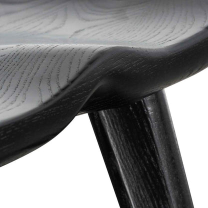 45cm Barstool - Black(Set of 2)