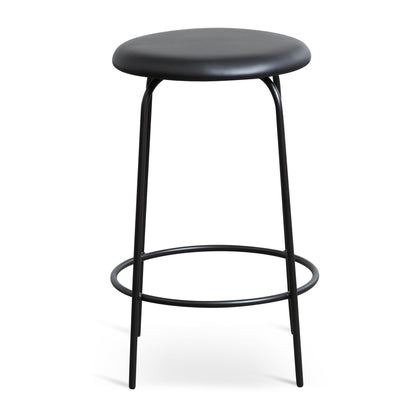 Ex Display - Genaro 65cm Bar stool - Black