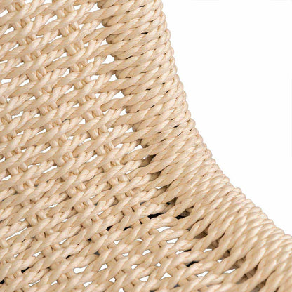 Set of 2 - Kelton 65cm Rattan Barstool - Natural Seat